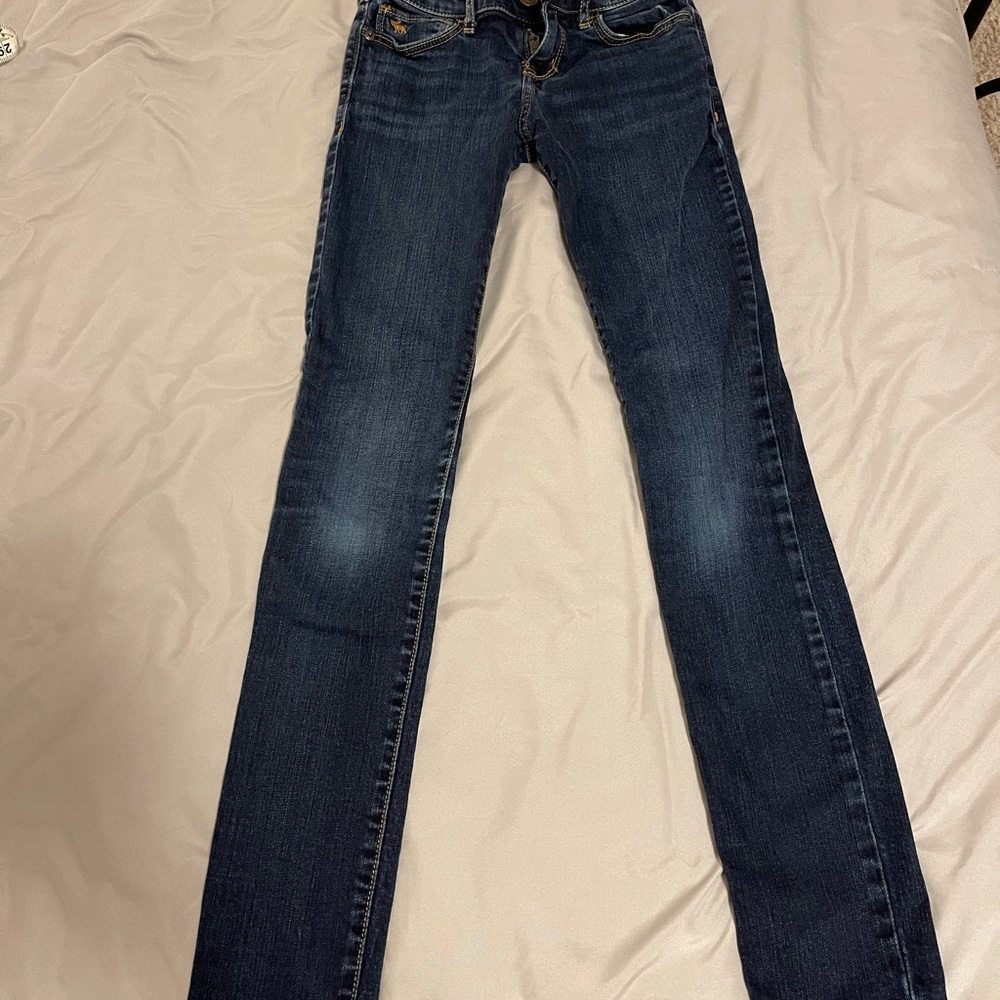 Abercrombie & Fitch Dark Blue Skinny Jeans Kids/Girls Size 12